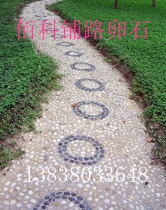 鄭州公園綠化鋪路鵝卵石多少錢一噸？
